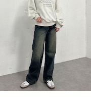 オーバーダイデニム/