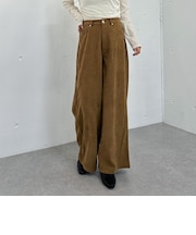 コーデュロイストレートパンツ