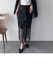 【YOLO】Lace Skirt