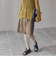 ベルト付ショートパンツ