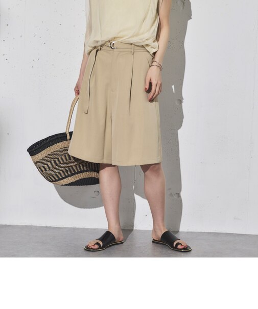 ベルト付ショートパンツ