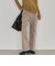 セミフレアストレッチデニムパンツ