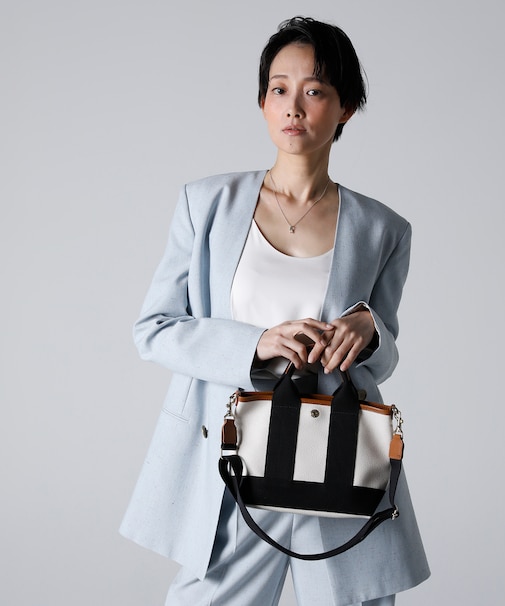 [ブレス トプカピ] Breath TOPKAPI SCOTCH GRAIN スコッチグレイン 2wayトート バッグ M【キズ 雨 にも強い】
