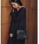 【TREASURE TOPKAPI】 フロントステッチ レザーミニショルダーバッグ