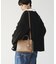 【TREASURE TOPKAPI】 フロントステッチ レザーミニショルダーバッグ