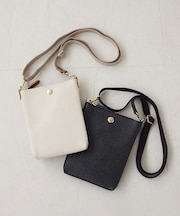 【新色追加】【Breath TOPKAPI】SCOTCH GRAIN スコッチグレイン ネオレザー サコッシュ スマホ ショルダーバッグ