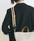 【雑誌掲載】【BREATH TOPKAPI】 アクリル ストライプ ショルダーベルト 38㎜