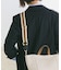 【雑誌掲載】【BREATH TOPKAPI】 アクリル ストライプ ショルダーベルト 38㎜