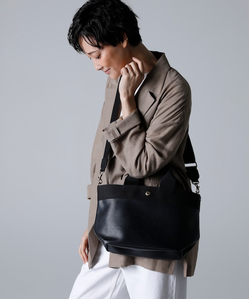 【人気色が限定復活!】【Breath TOPKAPI】RIPPLE リプル トート バッグ M(ショルダー付き)