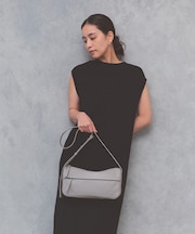 【Breath TOPKAPI】SUPPLE サプル シボレザー スワローマチ ワイド ショルダーバッグ