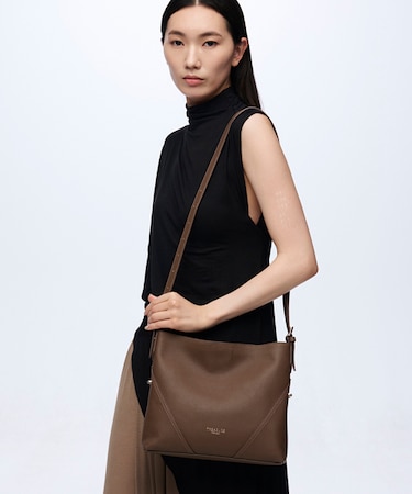 【TREASURE TOPKAPI】シュリンクレザー ワンハンドル 2WAY ミニ ショルダーバッグ