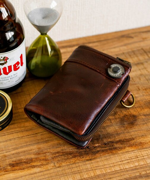 DEVICE ヴィンテージ 二つ折り 財布