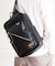 DEVICE Shade ジップデザイン 合皮 メガ ボディバッグ ショルダーバッグ