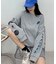 袖プリント ロンT 長袖 クルーネック ロングスリーブ プリントT Tシャツ