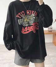 タイガープリント ロンT
