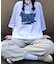 韓国風 フロントロゴTシャツ