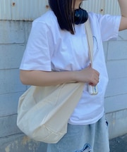 Rename ビッグ キャンバス トート ショルダーバッグ