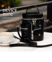 DEVICE ライダース バニティ ショルダーバッグ