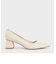 トラペーズヒールパンプス / Trapeze Heel Pumps