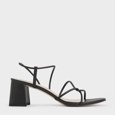 Meadow メドー ストラッピーブロックヒールサンダル 