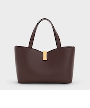 Lilibet リリベット メタリックアクセントトートバッグ
