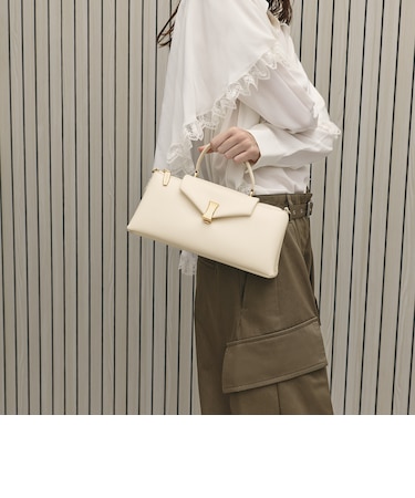 Lilibet リリベット イロンゲイティッド トップハンドルバッグ