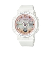 BABY-G BGA-250-7A2JF カシオ レディース 腕時計 アナデジ ホワイト ウレタン ビーチトラベラー 国内正規品