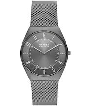スカーゲン GRENEN ULTRA SLIM グレーネン ウルトラスリム SKW6824 メンズ 腕時計 クオーツ 電池式 アナログ メッシュバンド チャコール 国内正規品