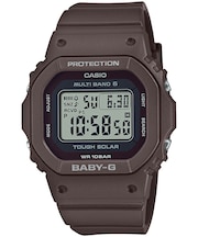 BABY-G 小型 スリム スクエア BGD-5650-5JF レディース 腕時計 電波ソーラー デジタル マットブラウン 国内正規品 カシオ