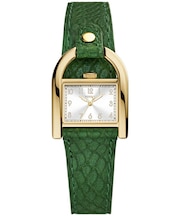 FOSSIL フォッシル HARWELL ハーウェル 乗馬インスピレーションデザイン ES5267 レディース 腕時計 クオーツ 電池式 アナログ 革ベルト グリーン 国内正規品