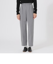スーパークリースインタックテーパードパンツ