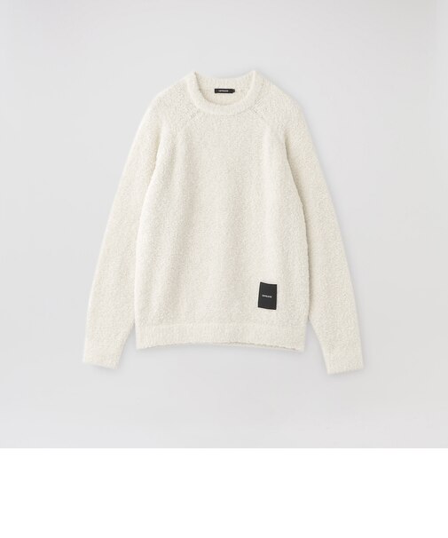 【UNISEX】ブークレカラーニットプルオーバー