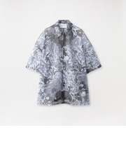 26SS EXCLUSIVE!!【NOMARHYTHM TEXTILE/ノーマリズムテキスタイル】Mesh Zip S/S Polo