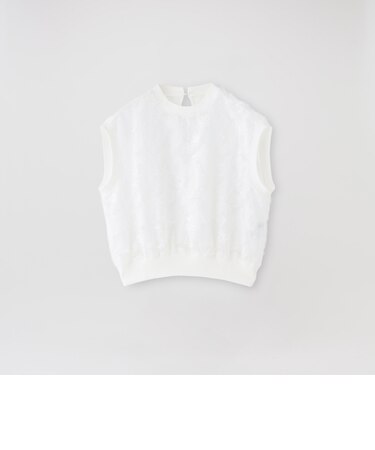 カットジャカード シアートップス