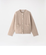 【FOX CASHMERE】ファーニットジャケット