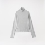 【Lyocell SILK】 ハイネックカットソー