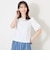 ビジュー＆ホットフィックス カットソー