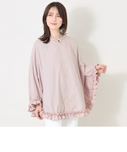 フリルポンチョ