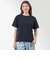 プレーティング天竺 レース切替Tシャツ