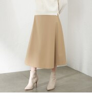 【ウォッシャブル】ニューライジングストレッチ フレアスカート