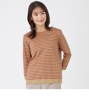 【ウォッシャブル】セーターマシンニットTシャツ