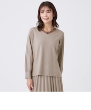 【ウォッシャブル】KNIT SET-UPプルオーバー
