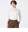 【ウォッシャブル】シアーラメジャージーハイネックカットソー