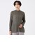【ウォッシャブル】シアーラメジャージーハイネックカットソー