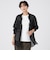 【接触冷感】【ウォッシャブル】シアーボイルロングシャツ
