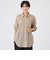 【接触冷感】【ウォッシャブル】シアーボイルロングシャツ