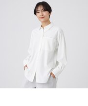 【マシンウォッシャブル】ソフトタイプライターストレッチシャツ