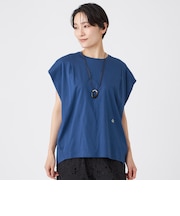 【EDITION掲載】【ウォッシャブル】フレンチスリーブドルマンカットソー