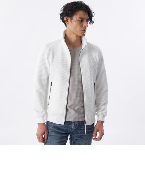 ＊Safari11月号掲載＊ブロックツイルブリスターブルゾン