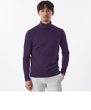 【WEB&一部店舗限定】ソフトウールタートルネックニット